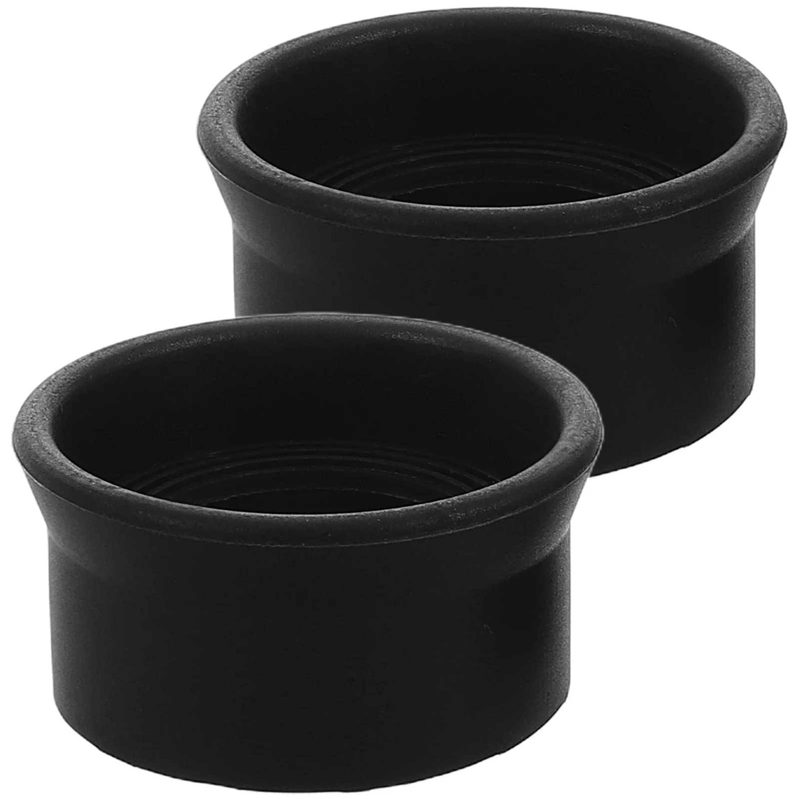 

2pcs Rubber Eyepiece Guards Black For Microscope Binocular Telescope Eye Shield Covers Stereo Microscopes Optical Devices