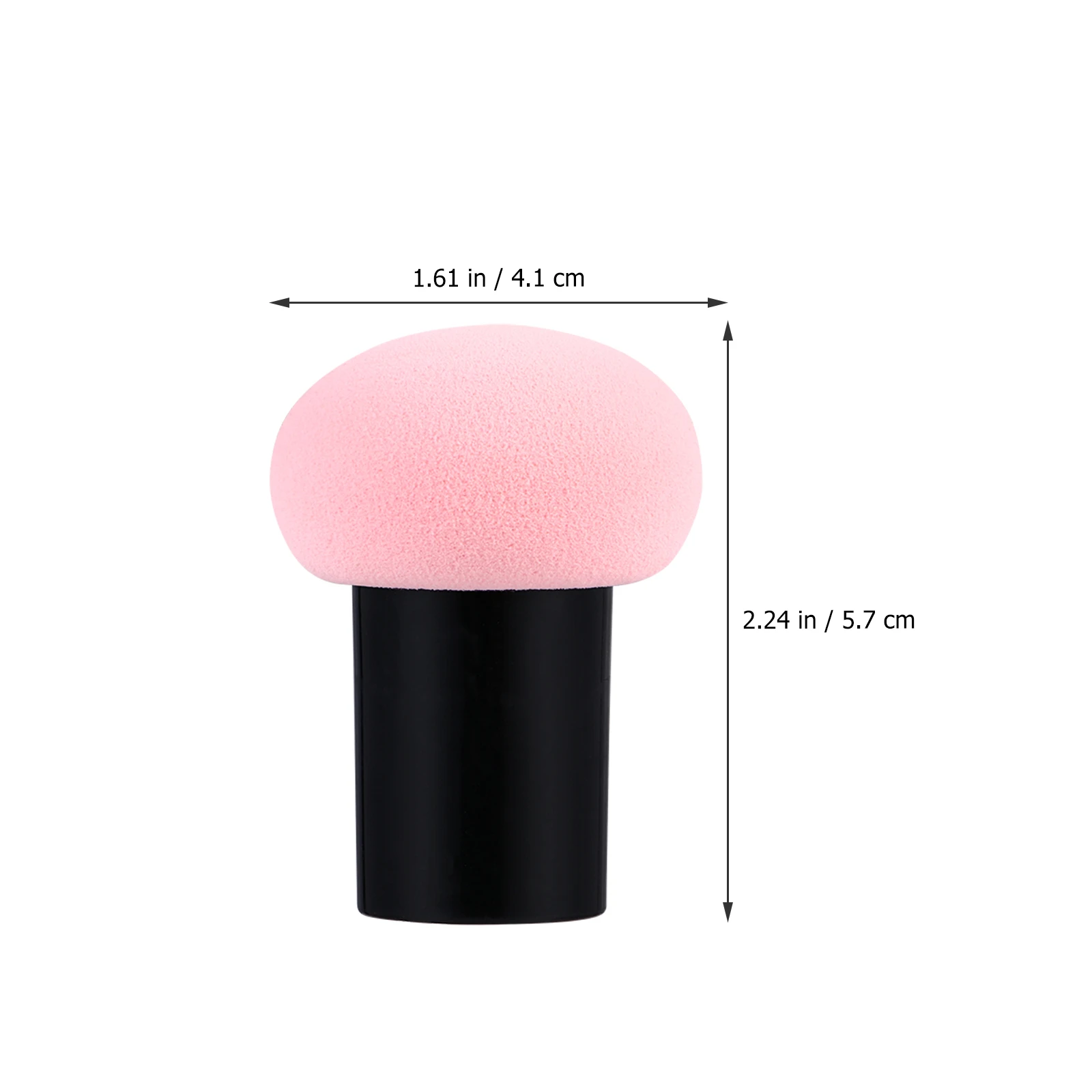 5pcs Mushroom Shape Makeup Powder Puff Premium Material For Face Application Soft Applicator For Salon Home Travel Use Makeup