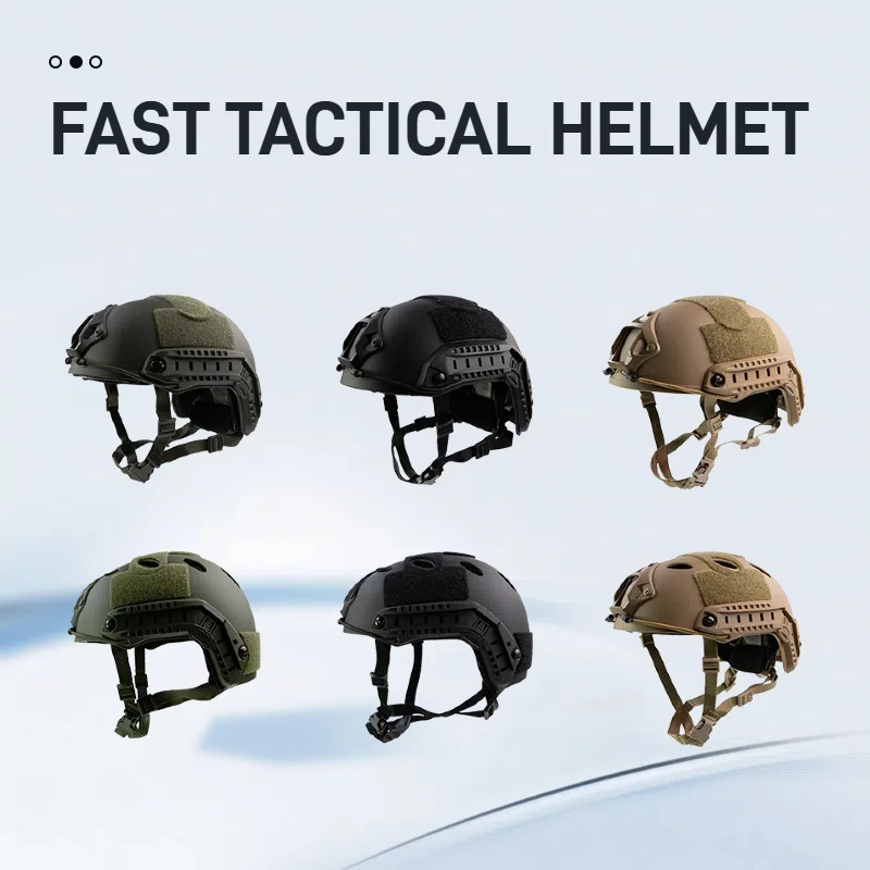 FAST Tactical Protective Helmet Airsoft MH Helmet ABS New Thickened Outdoor PJ Air Gun Shooting CS Protective Equipment