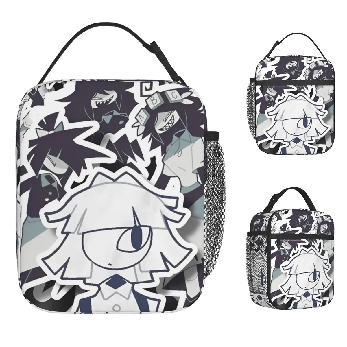 

Термосумка для обедов Miss Circle Collage, большая, многоразовая, для школы и учебы, для хранения продуктов