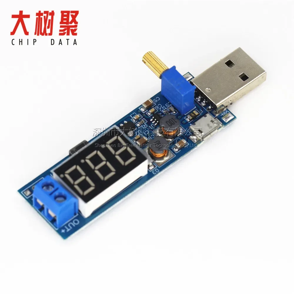 DC-DC USB Boost Power Supply Regulator Module 5V to 3.3V 9V 12V 24V Desktop Power Module