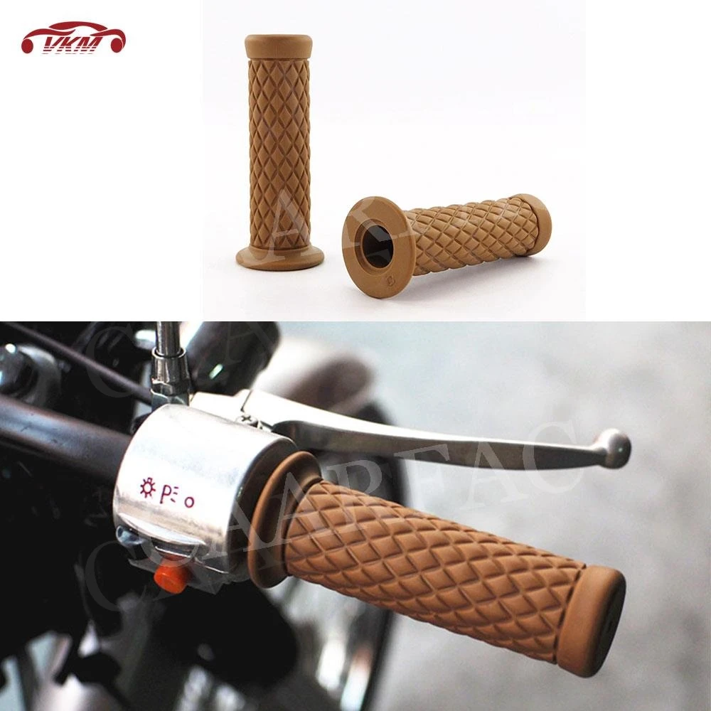 

2PCS 22mm Motorcycle Modified Handles For Retro Harley 883 For CG125 Prince For Universal Car Retro Handle Sticker Accessorise