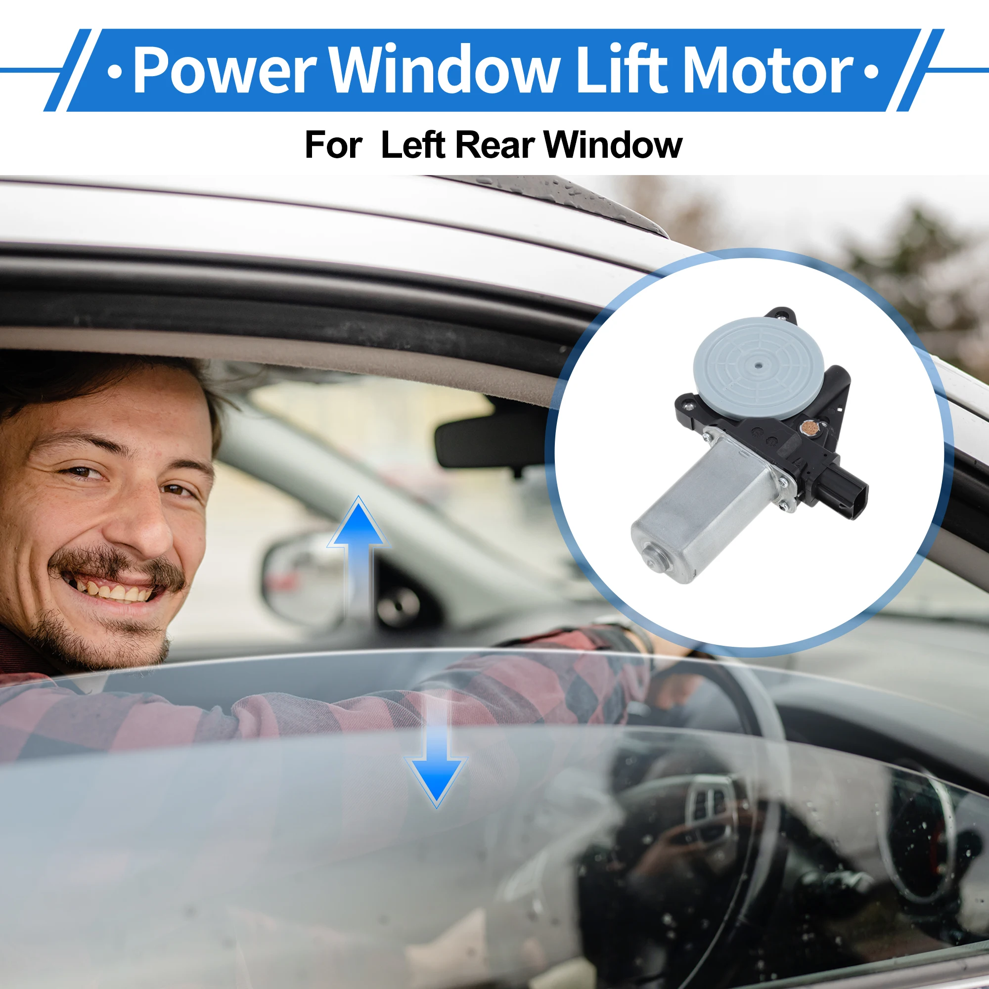 

UXCELL No.742833 Power Window Regulator Lift Motor for Honda Accord Sedan 2008-2012