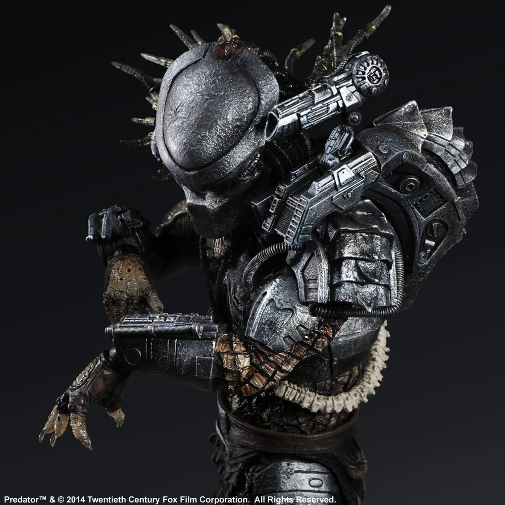 Play Arts Kai Alien vs Predator P1 America Movie RPG GAME Alien Movable Action Figure Toys 27cm Collection Model