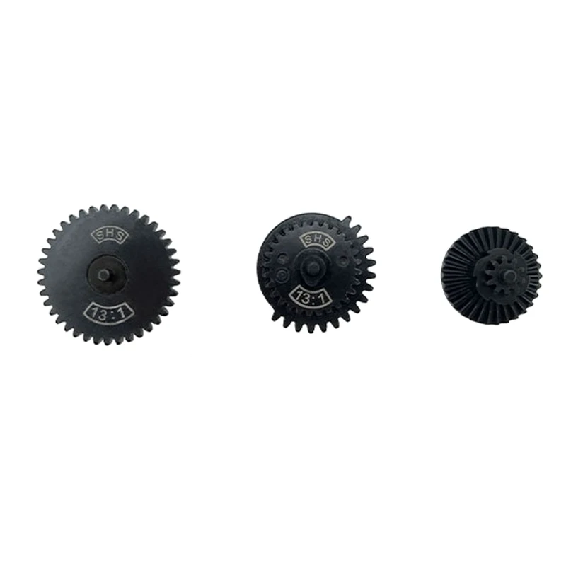 Gear Set CNC Steel Cut SHS Gear Set Helical Reinforce Torque High Speed Gear Set for Ver.2 /3 AEG EBB Gearbox