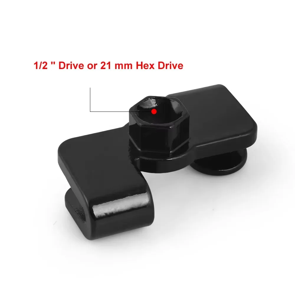 Универсальный расширитель натяжения гаечного ключа, шестигранный адаптер-удлинитель для 1/2 дюйма, профессиональные автомобильные инструменты для механической мастерской