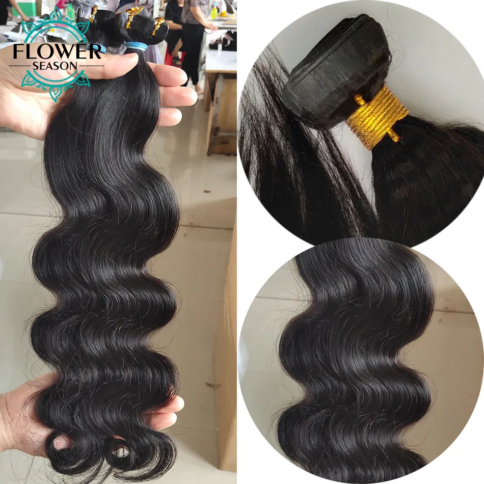 Body Wave Tape In Human Hair Extensions 100% Human Hair Extensions Remy Skin Weft Adhesive Glue On For Salon High Quality 80pcs