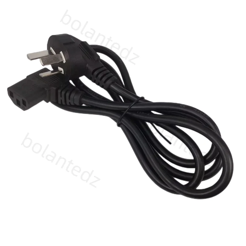Bolantedz 1.5M Australia Power cord C13 to AU 3 pins plug extension power cable 90 degrees angle C13 power lead cord