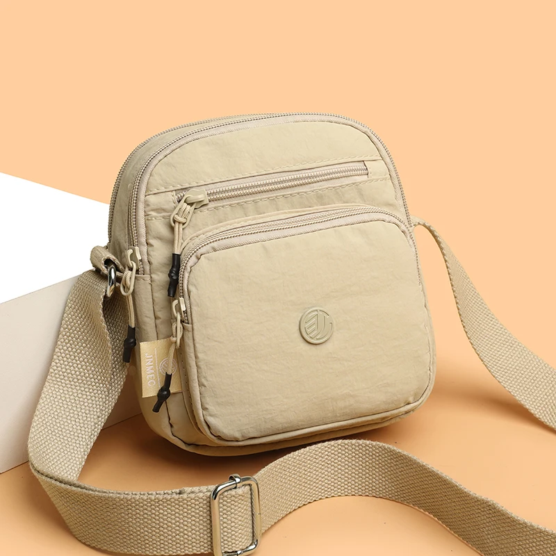 Leichte Oxford-Umhängetasche für Damen – Umhängetasche mit mehreren Taschen, ideal für Geschäftsreisen und Reisen – Detail 12