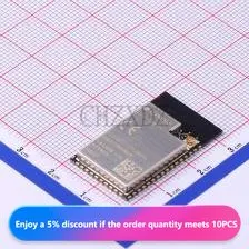 100% Original ESP32-S2-WROVER-I-N4R2 WIFI SOC External Antenna IPEX Module ESP32 S2 WROVER I N4R2