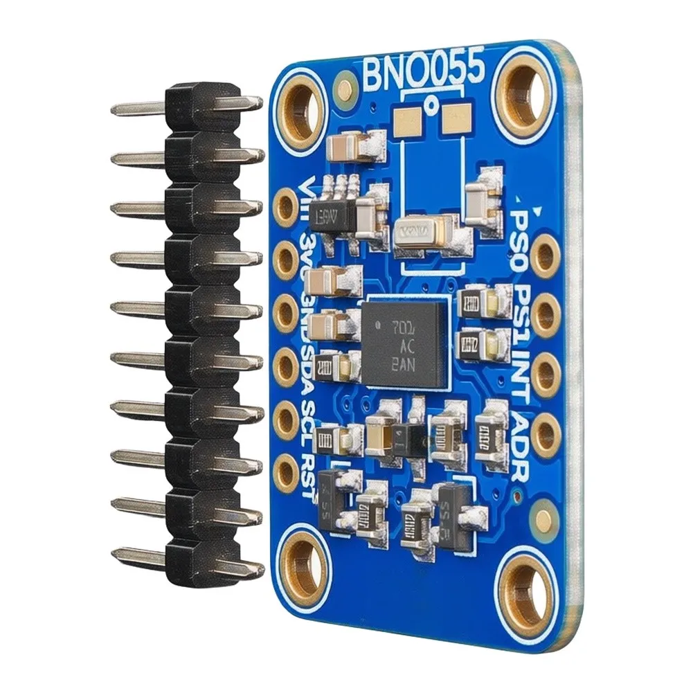 9-Axis BNO055 IMU Sensor Module Optimized for UAV Autonomy Robotics and Monitoring via I2C Protocol 9-Axis BNO055