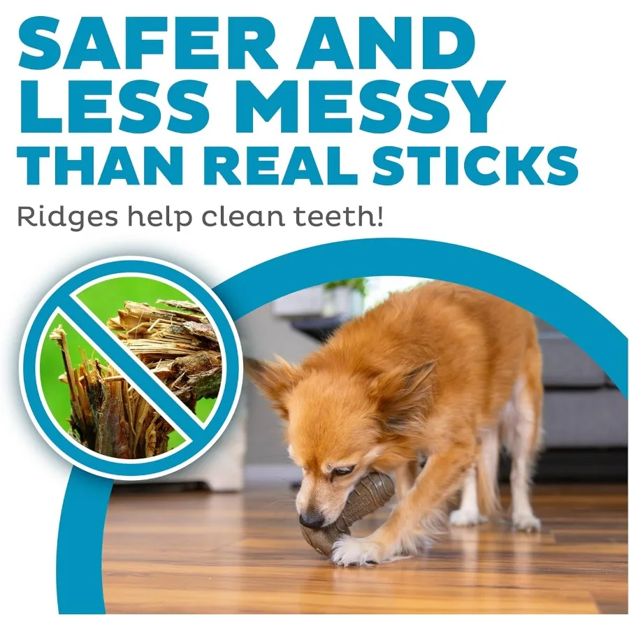 لعبة مضغ متينة للكلاب مع رائحة زبدة الفول السوداني للكلاب المتوسطة الحجم مثالية للعب في الهواء الطلق والداخلي والترفيه طويل الأمد