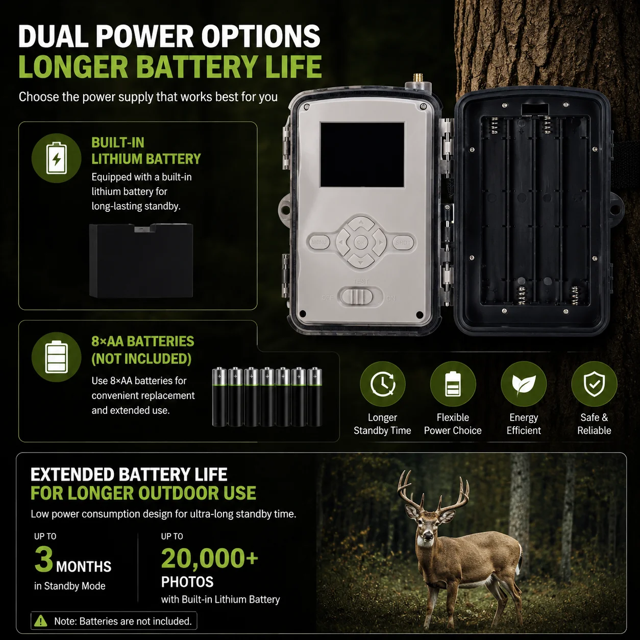 Suntekcam 935 Pro 4G Trail Camera 30MP 2K 5000mAh Battery Cloud APP IR Night Vision IP66 Waterproof Outdoor Hunting Wildlife Cam