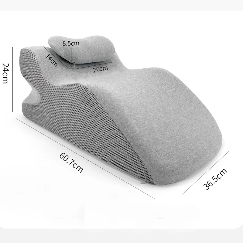 Lie On The Bed Sleeping Pillow Crouching Pillow Artifact Multifunctional Prone Position Pillow Lie Sleeping Cushion Back Pad ﻿