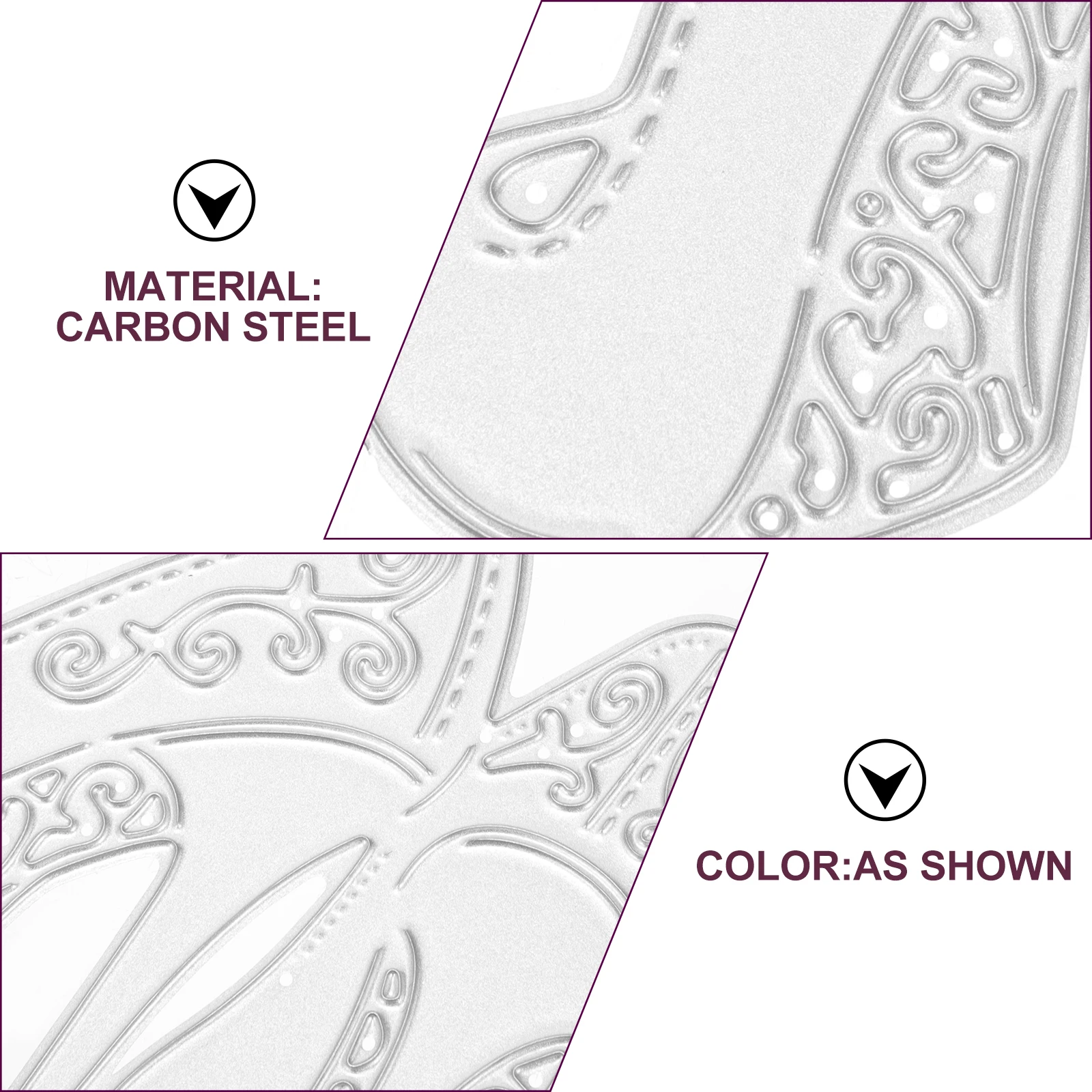 

Carbon Steel Cutting Die High Heel Design Wear-Resistant Mold For Scrapbook Photo Album Diy Craft Decoration Stencil Tool