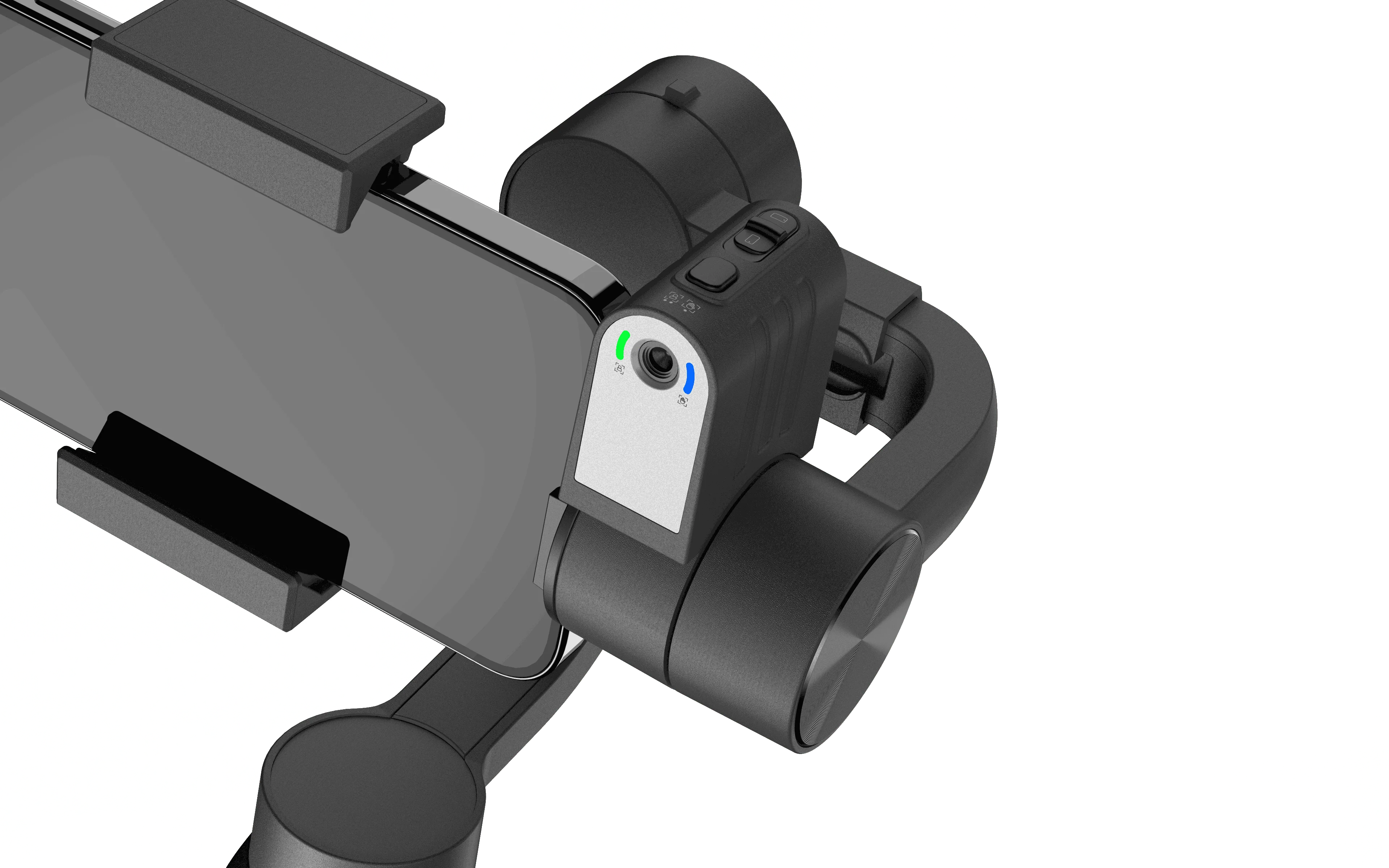 F10 Plus Max Stabilizzatore cardanico portatile durevole a 3 assi Caratteristiche anti-vibrazione Selfie Stick per video in streaming live di alta qualità