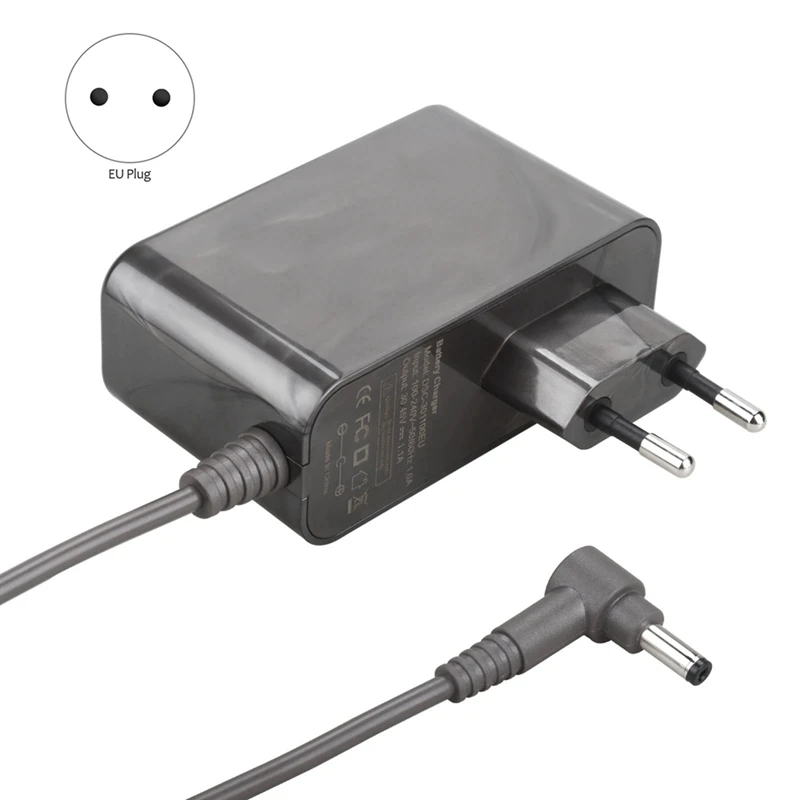 Promotion!Charger For Dyson V10 V11 V15 SV12 SV15 Vacuum Cleaner Replace Charging Line Battery Power Adapter 30.45V /1.1A EU Plu