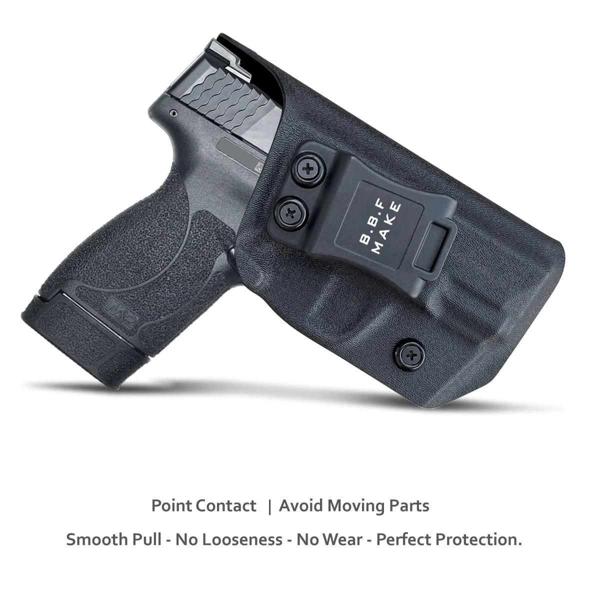 M&P 45 Shield Holster IWB Kydex For Smith & Wesson M&P 45 Shield M2.0 3.3” Barrel Holsters Concealed Carry - Kydex Holster