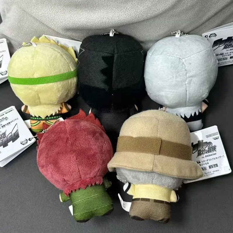 Cartoon Anime Bizarre Adventure Kakyoin Noriaki Plush Doll 12cm Joseph Pendant Toy Gift For Boys Girls