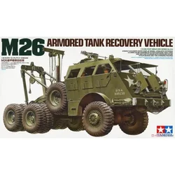 Tamiya military model 1/35 m26 armored tank recovery vehicle scale hobby 35244