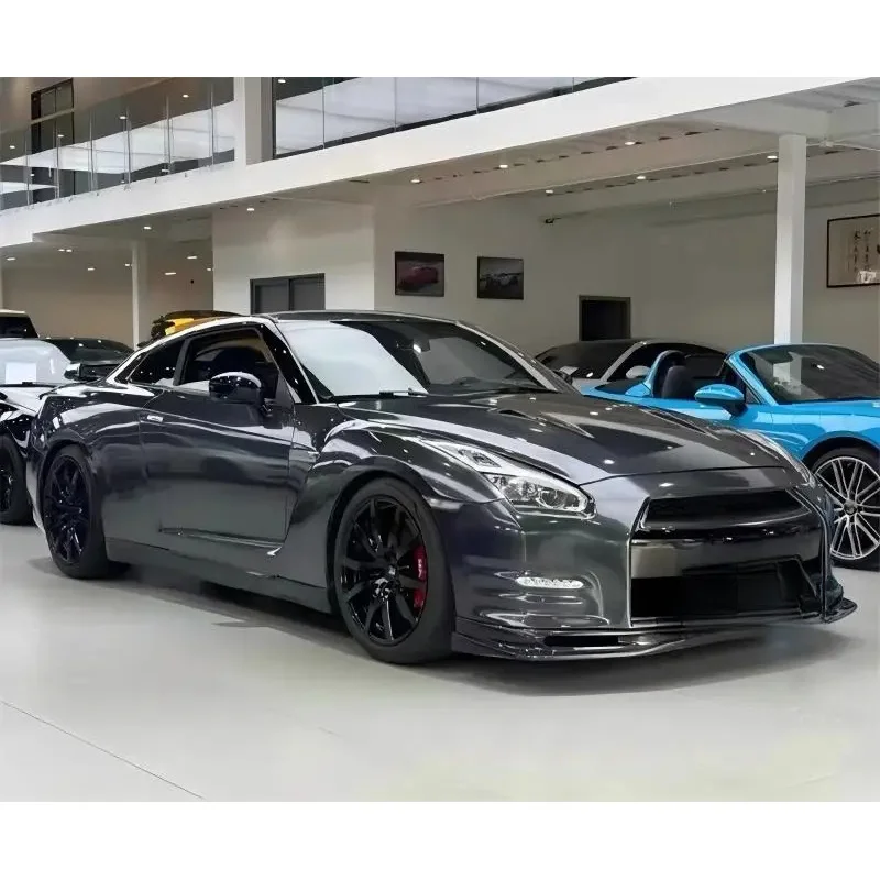 

2008-2016 Real Carbon Fiber Front Bumper Lower Lip Spoiler Body Kit For GTR R35