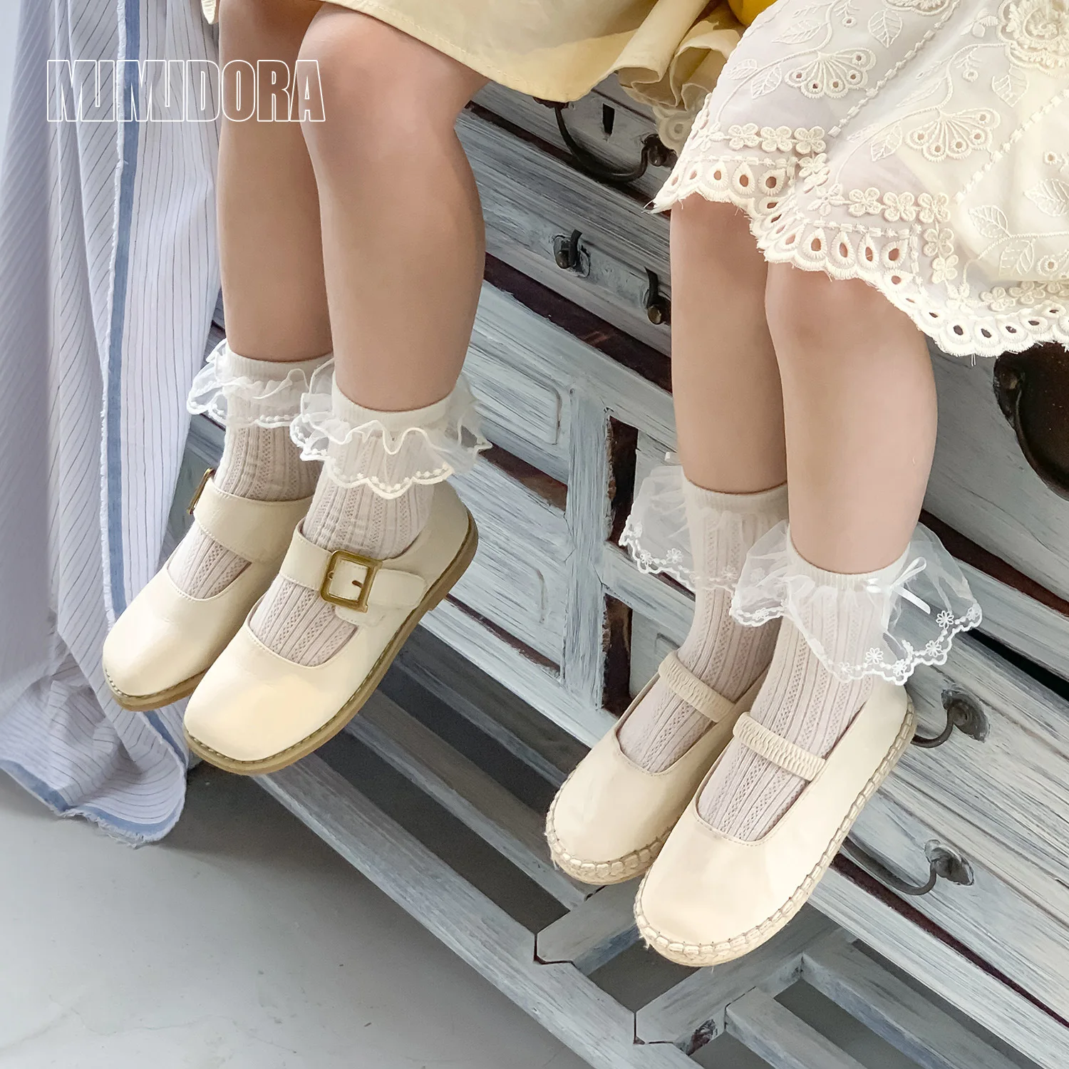 4PS Estate 2025 Nuovo Merletto Sottile Maglia Per Bambini Calzini Corti Per Ragazze Principessa Calzini di Pizzo Estate Traspirante Cotone Pettinato Calzini Del Bambino