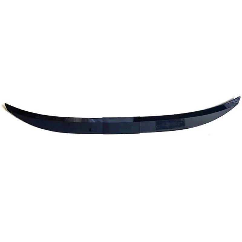 Universal Car Spoiler, Adjustable Rear Trunk Spoiler Lip Roof Tail Wing Accessories, Black