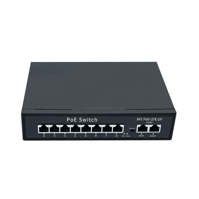 

8 Puertos PoE 10/100M Poe Switch No Administrado IEEE 802.3af POE Ethernet Switch