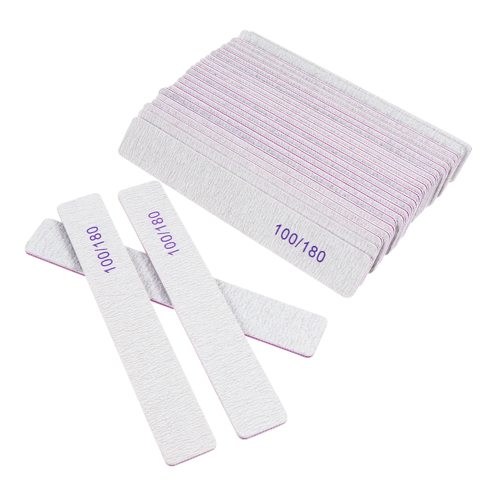 

25Pcs Manicure Tools Nail Sanding Polishing Strips for Nail Extensions Art Design Fingernails Grinding Files Salon Use Kit