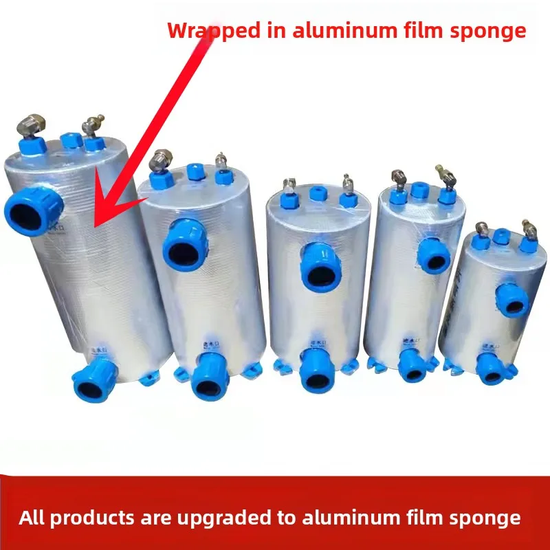 Titanium Tube Evaporator Coil for Chiller – 1-5HP Exchanger for Fish Pond, Seafood Tank & Aquaculture, Corr-Resist