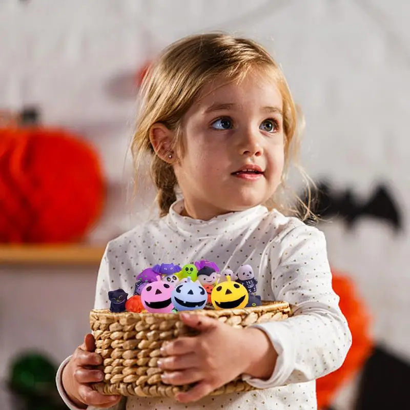 Squiishy-Ensemble de jouets à presser pour enfants, Jeux d'Halloween, Ensembles d'instituts soulignés, Squishes, Décompression, Ventilation de tension