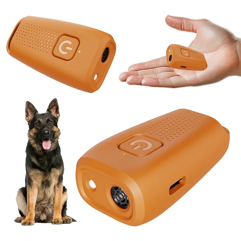 2 Packs of Mini Ultrasonic Dog Repellent, High-power Long-distance Training, Anti-barking Device To Drive Dogs and Scare Dogs,