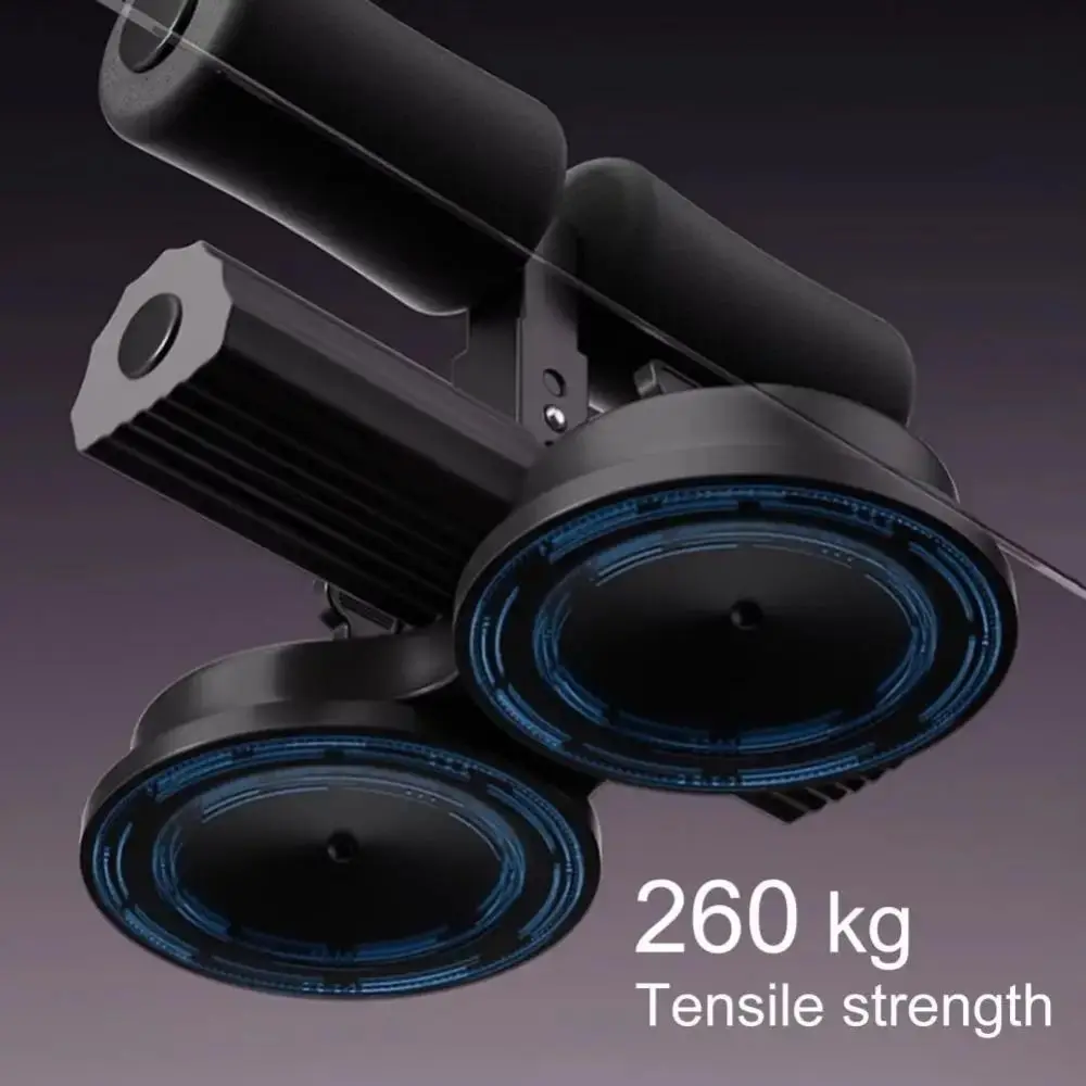 

with Resistance Band Sit-up Assistive Bar Suction Cup Type Ankle Support Fitness Situp Equipment Adjustable Height