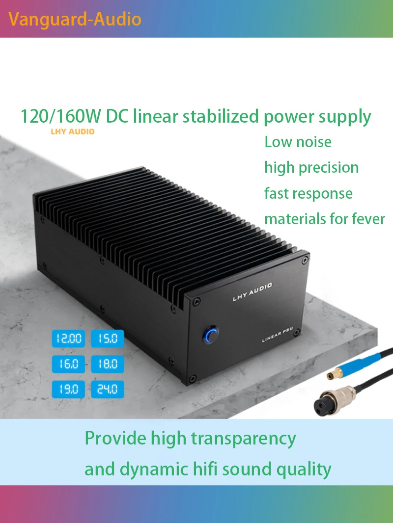 

Vanguard-Audio 120/160W DC linear stabilized power supply DC12V