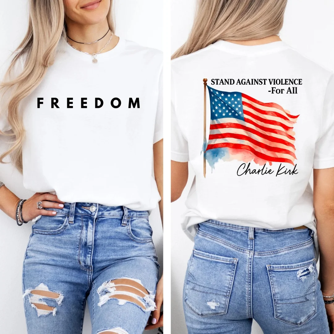 Freedom Charlie Kirk 31 Una camiseta del verdadero patriota, descanse en paz Charlie Kirk, Gracias Charlie Tee, Justicia Charlie Kirk Memorial