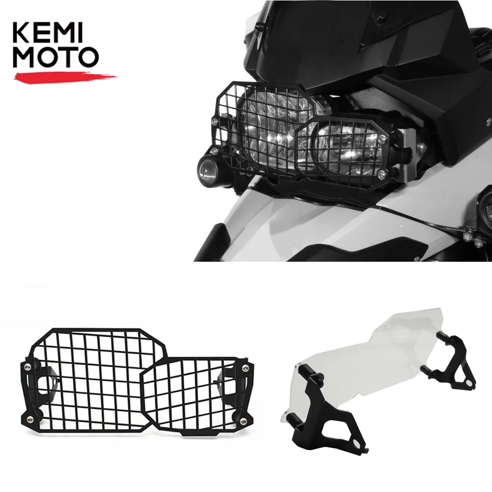 

For BMW F800GS F700GS F650GS Motorcycle Headlight Protector Guard Protection Grill Cover Black Accessories