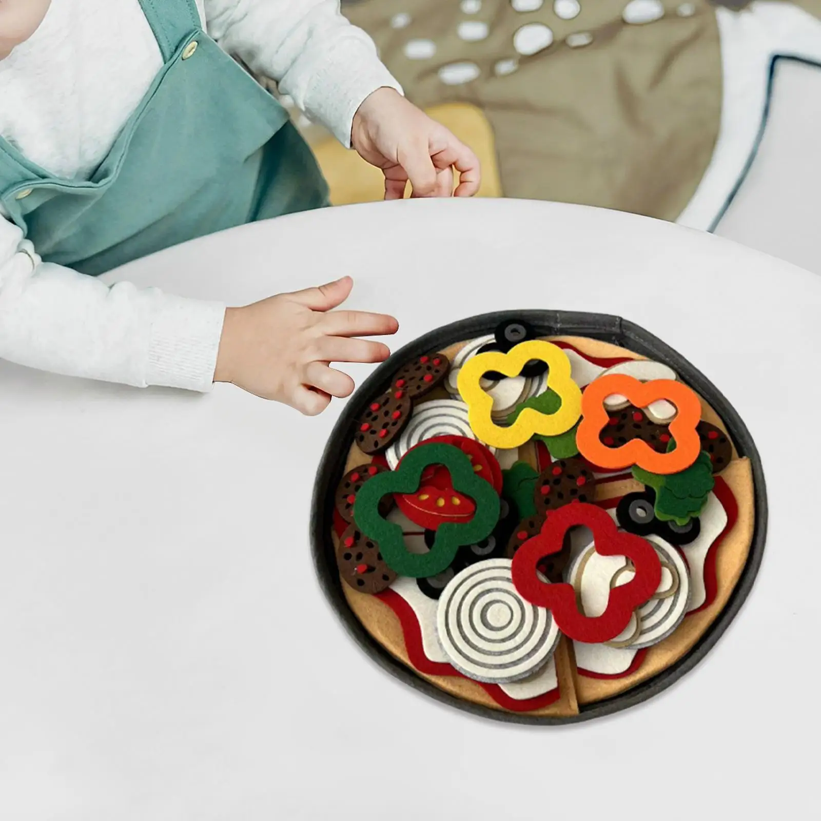 Ensemble de nourriture pizza pour garçons et filles, jouet de simulation, cadeau, 2 ans et plus