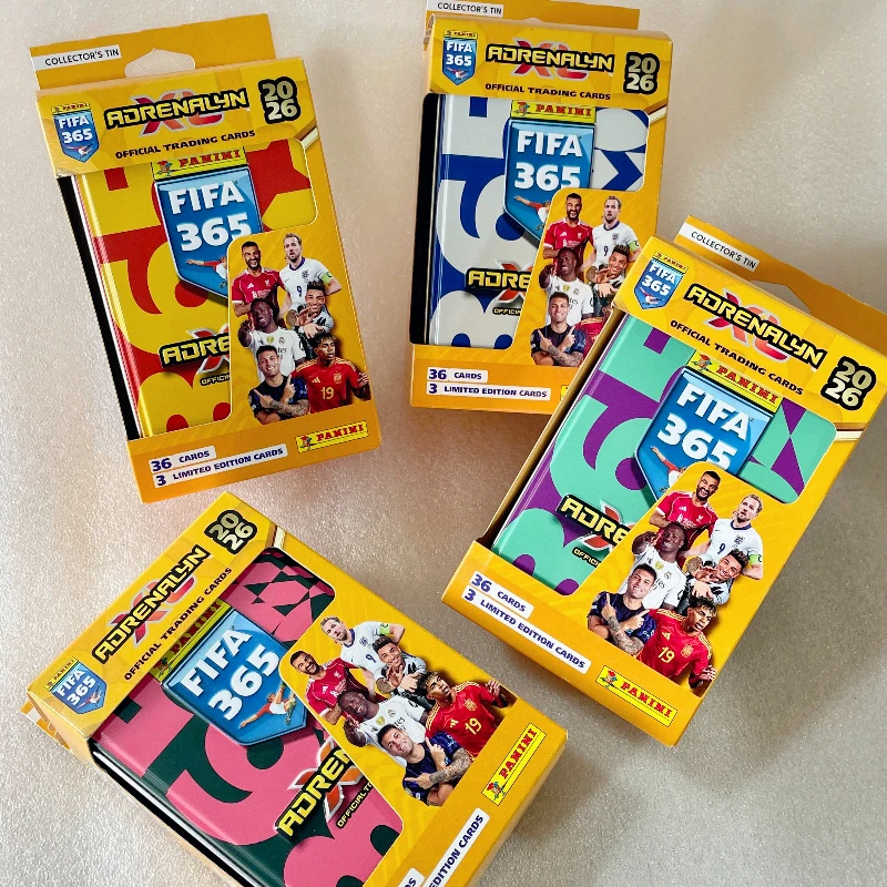 Panini 2026 FIFA 365 Cartes Star de football – Cartes de collection de joueurs de club en conserve (cadeau exclusif pour les fans de football)