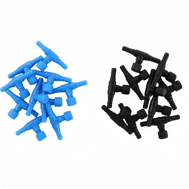 Aquarium-Luftregelventil, Einstellbarer Luftstrom-Durchflussregler für Fischbecken, 4mm Schalter, Luftpumpen-Sauerstoffrohr-Verbinder – Detail 8