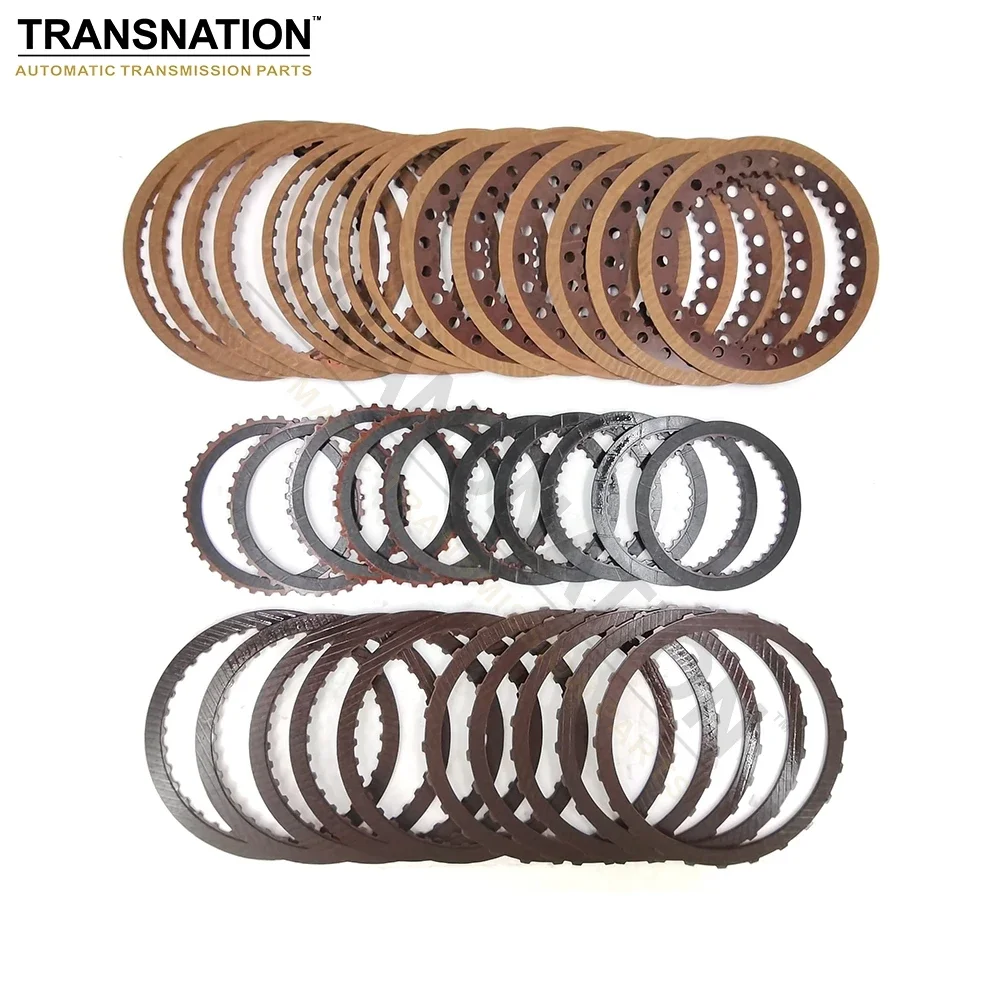 6L45E 6L45 Auto Transmission Parts Clutch Plates Friction Kit Fit For BMW Car Accessories Transnation B201880B