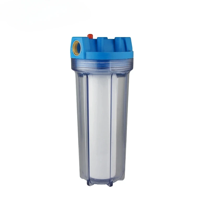 Household Pre Filter Remove Impurities Blue Water Filter Housing Pipeline Water Filter