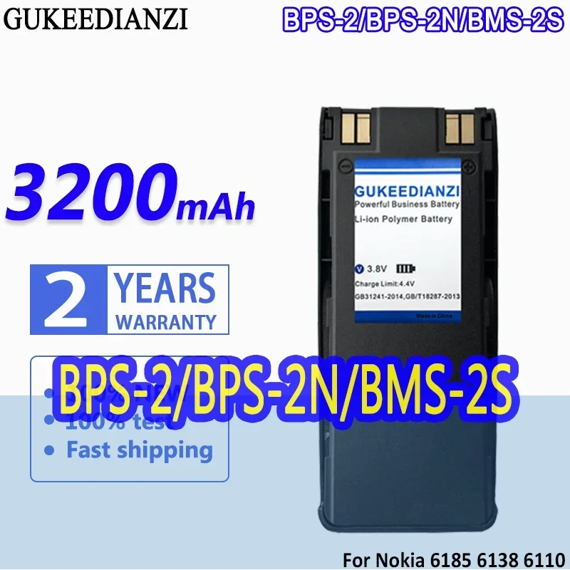 High Capacity Battery For Nokia 6185 6138 6110 6310I 6310 6210 5180 5170 5160 5150 5185 5165 5110 5125 6160 7110 Batteries