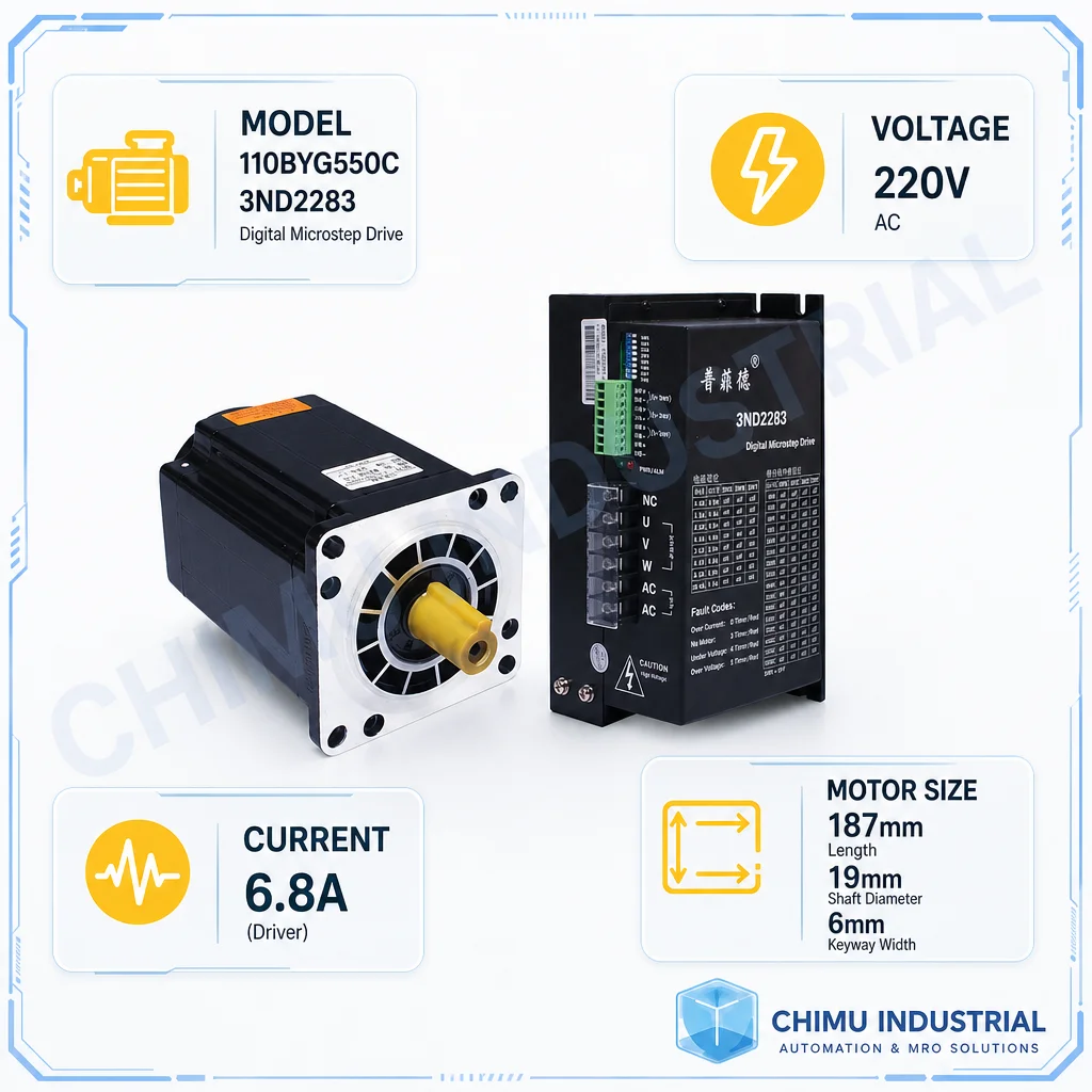 【CHIMU INDUSTRIAL】 for 110BYG3 - Stepper Motor recension och pris