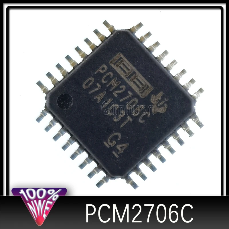 2Pcs/Lot New Original PCM2706 PCM2706PJTR PCM2706CPJT PCM2706C QFP32