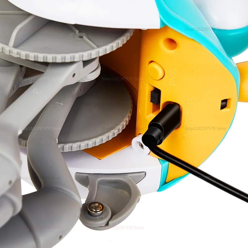 Juguete interactivo de cangrejo para gatear para bebés, niños pequeños, música, baile, aprendizaje sensorial, regalo, Sensor educativo divertido para bebés, juego de movimiento