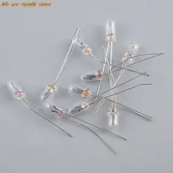 10pcs Miniature 0.07A 3mm 4mm 5mm 1.5V,3V,6V, 9V,12V, 24V Lamp Light Bulb Edison Incandescent Filament Rice