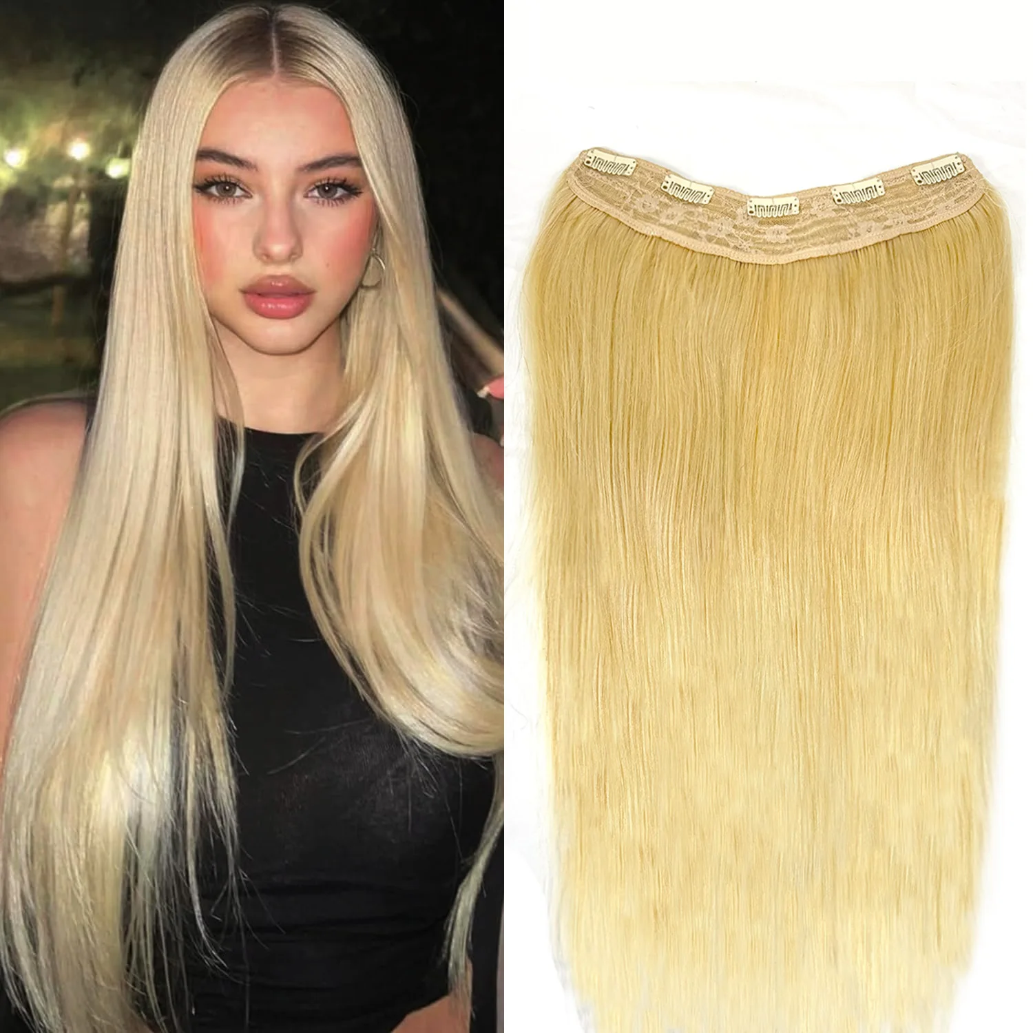 Clip In Hair Extens… - image