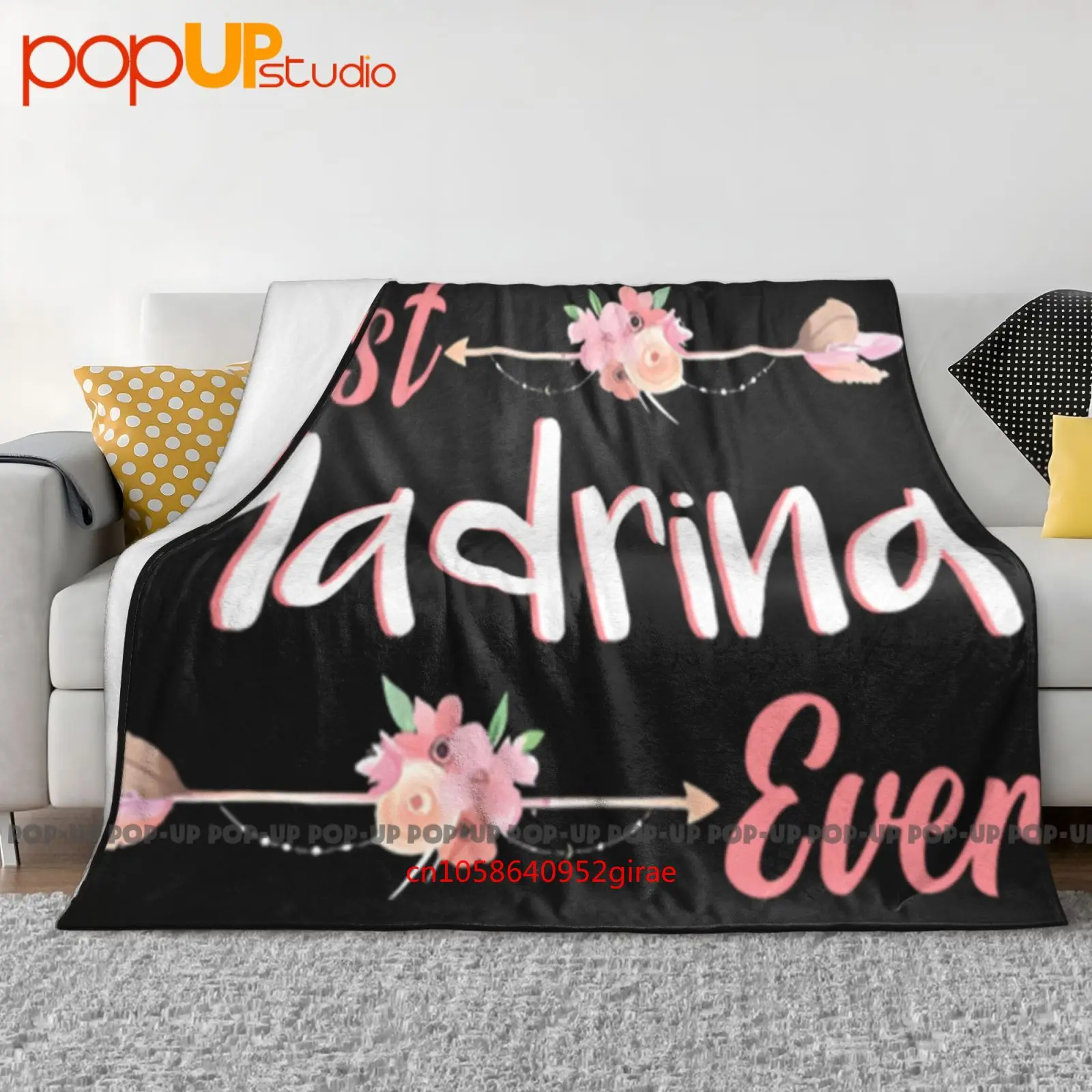 Best Madrina Ever Spanish Godmother Floral Ultra-Soft Blanket Quilt Winter Sofa Cover Bed Covers