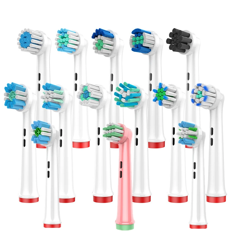 Whitening Electric Toothbrush Replacement Brush Heads Refill For Braun Oral B Toothbrush Heads Wholesale 4Pcs Toothbrush Head