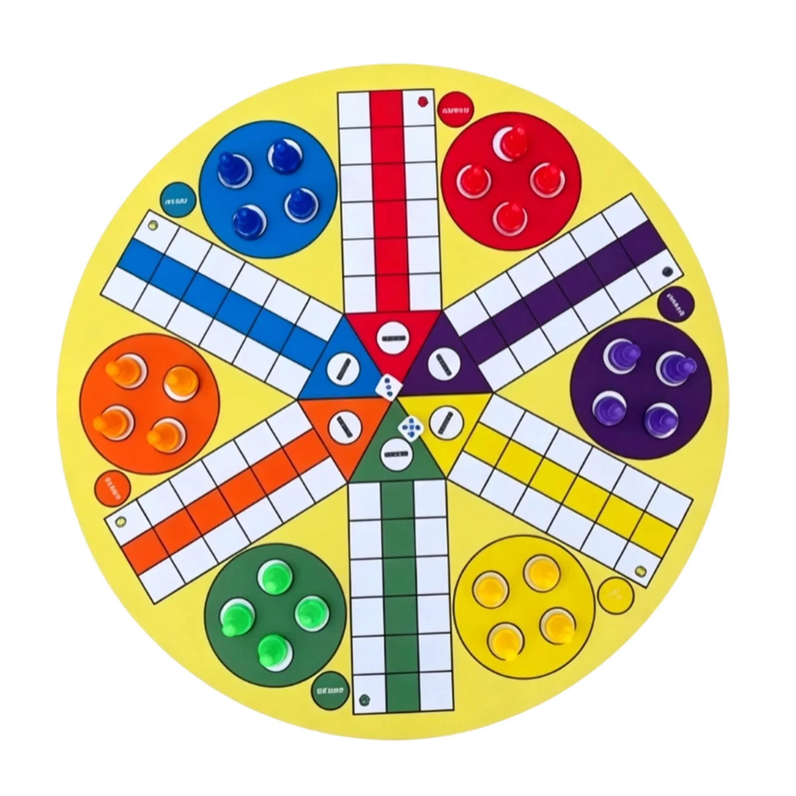Flying Chess Ludo Board Ludo Board Game Ludo Board Game 6 Player Interactive Fun Large Size Portable Flying Chess Game For Party